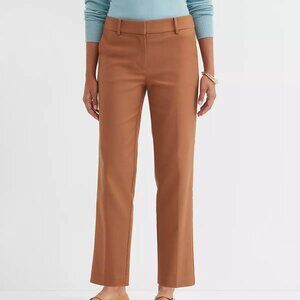 LOFT (NEW NEVER WORN) Curvy Riviera Slim Pants in Doubleweave